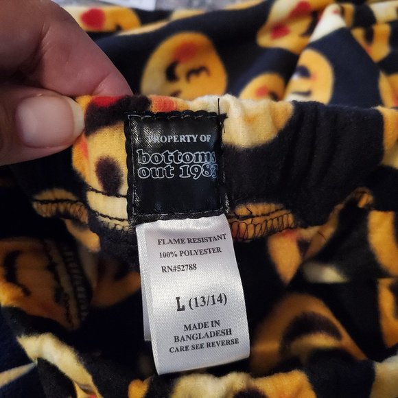 GIRLS MICRO FLEECE SLEEP PAJAMA PANT SIZE LARGE - Picture 7 of 12